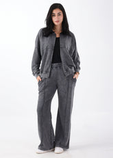 Tracksuit Summer Melton Gray Set