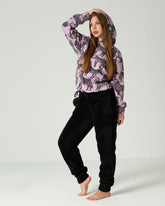 Women's 2-Piece's Winter Pajama Set – Soft Fur Hoodie & Pants