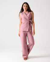 LINEN PAJAMA SET
