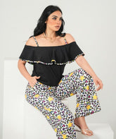 CROP-TOP LEMON COTTON PAJAMA - PYJAMODA