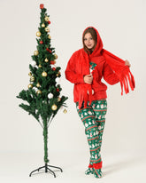 🎄 طقم بيجاما شتوي كريسماس – 4 قطع 🎄