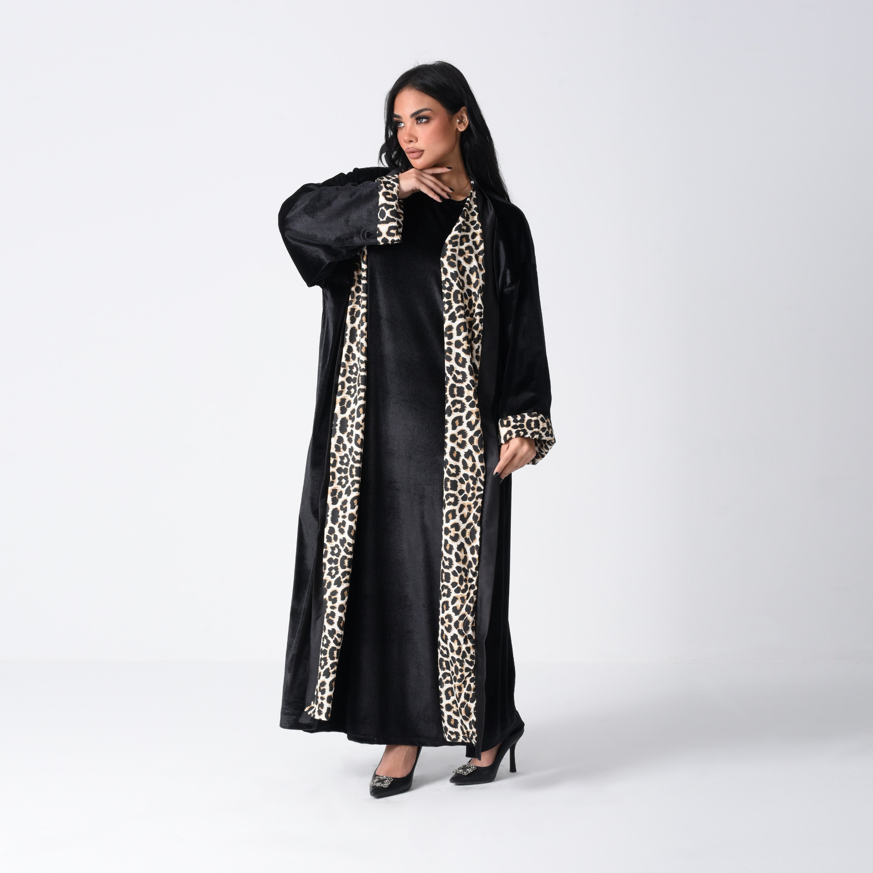 دابل فيس ريتاچ قفطان - DOUBLAE FACE KAFTAN REETAJ