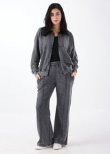 Tracksuit Summer Melton Gray Set