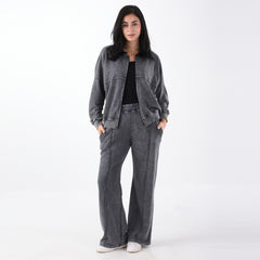 Tracksuit Summer Melton Gray Set