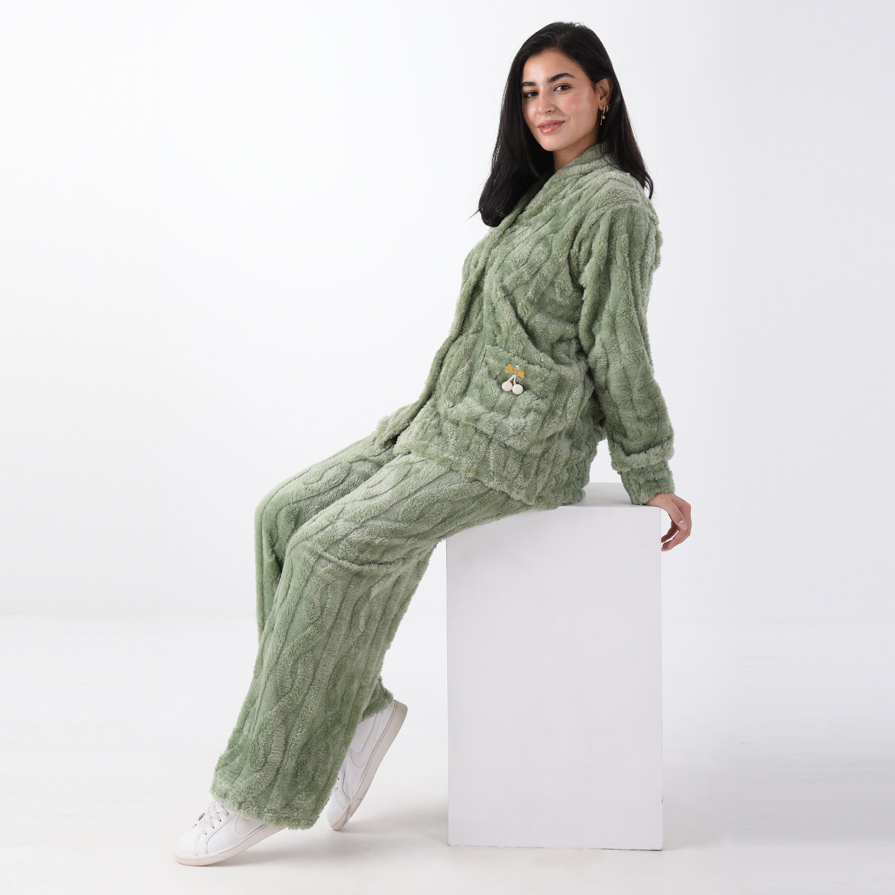 Shechick Comfort Dusty Mint Pajama Set