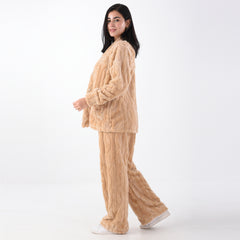 Shechick Comfort Dusty Beige Pajama Set