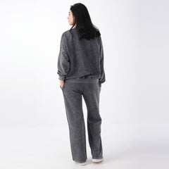 Tracksuit Summer Melton Gray Set