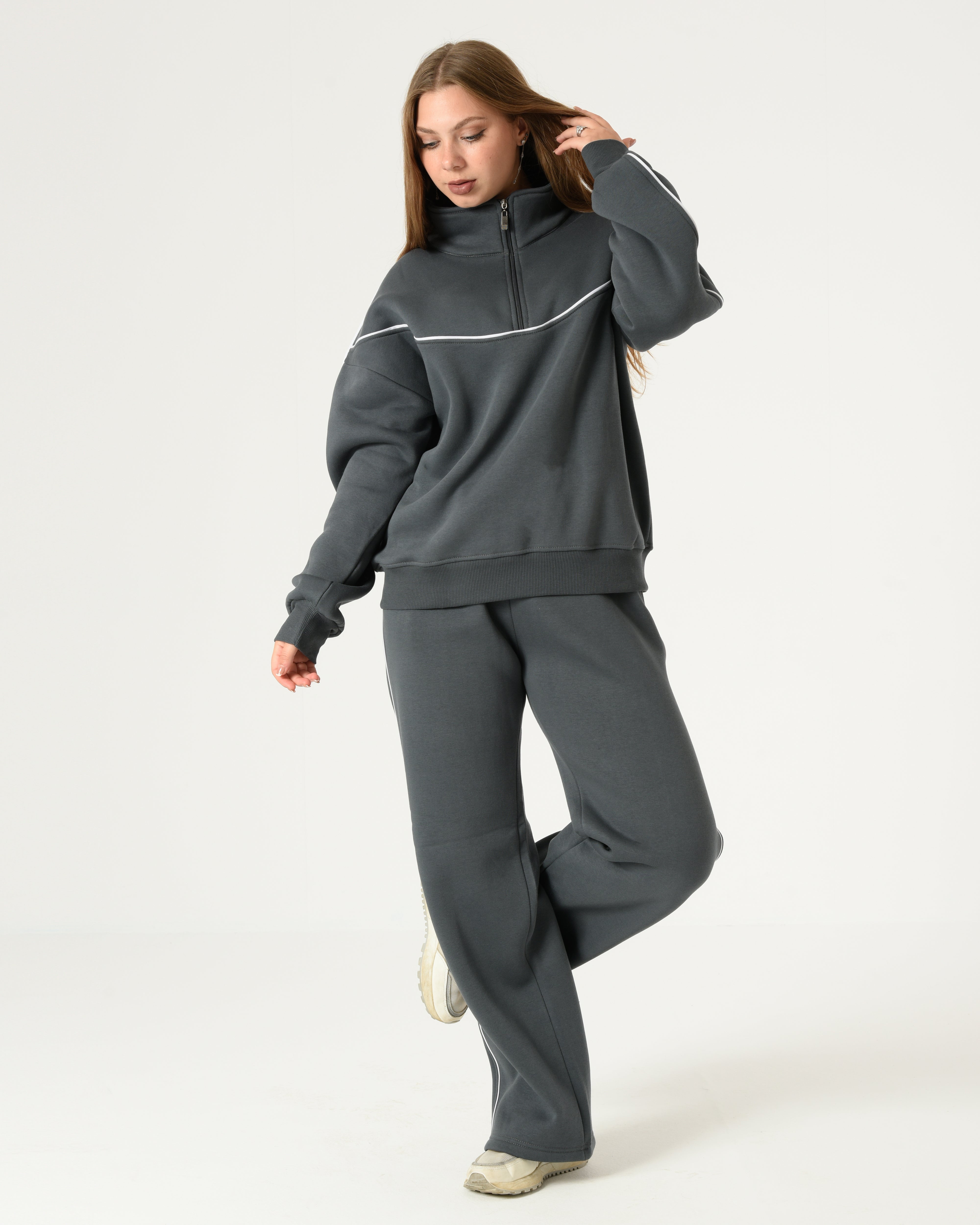 Women's Grey Milton Tracksuit