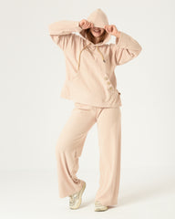 Cozy Corduroy Hoodie Pajama Set – Winter Edition