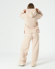 Cozy Corduroy Hoodie Pajama Set – Winter Edition