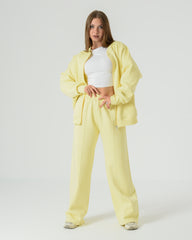 Women's Yellow Milton Tracksuit – Lined & Treated Fabric