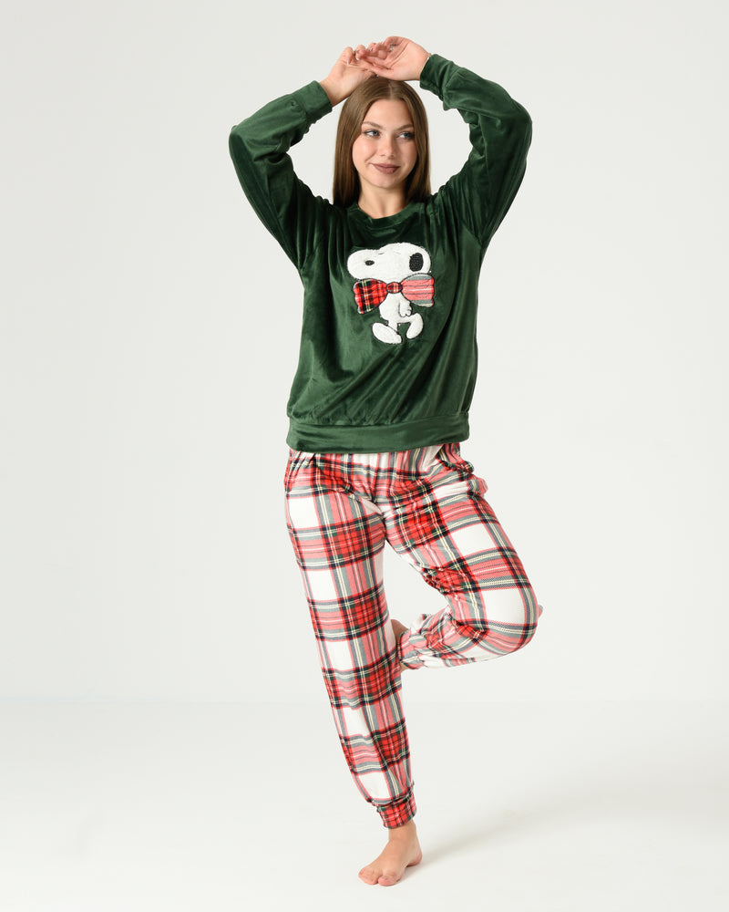 soft winter pajama women velvet
