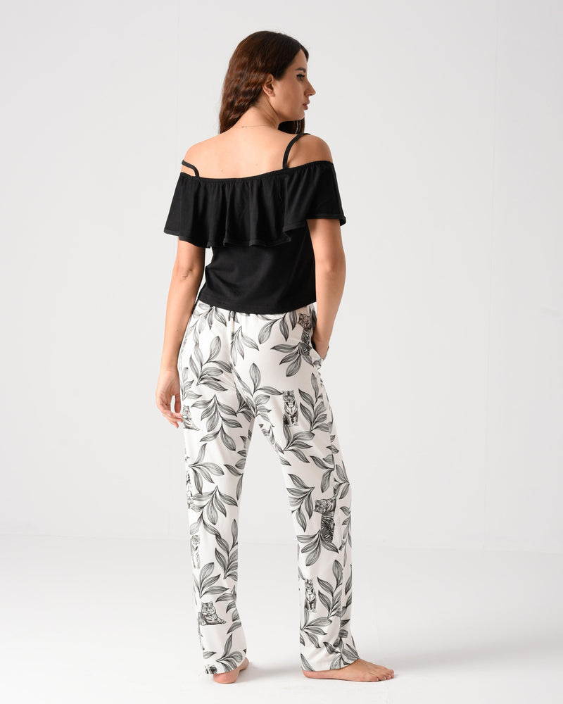 Crop Top Cotton Pajama