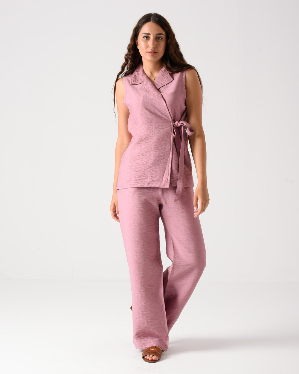 LINEN PAJAMA SET