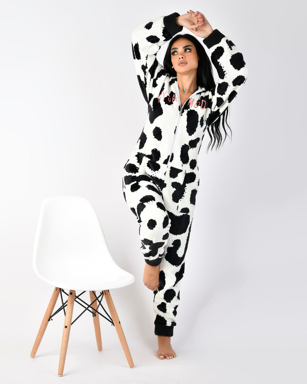 PYJAMODA COW JUMPSUIT - PYJAMODA