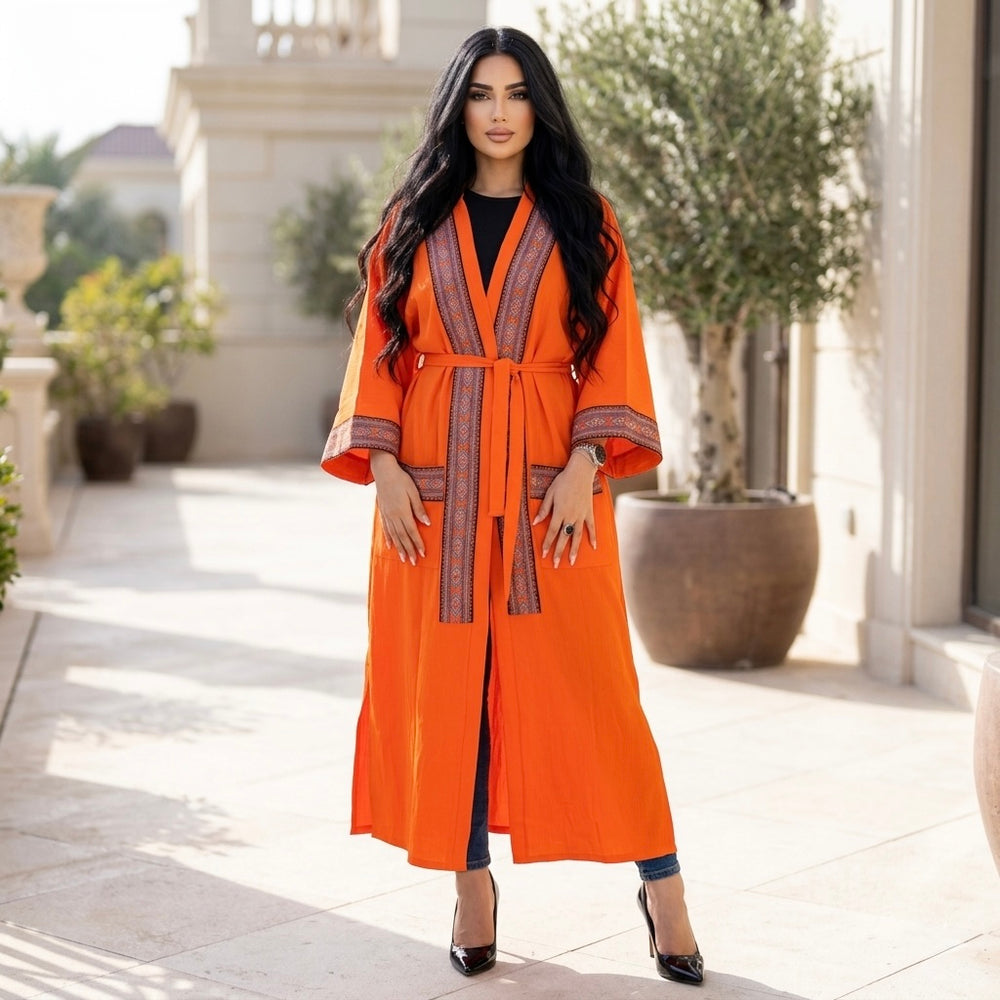 كيمونو حريمى – Women’s Long  Kimono