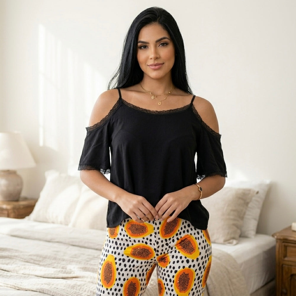 بيجامة ستان حريمي ناعمة | Satin Pajama Set Egypt | PYJAMODA