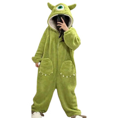 Mike Wazowski Fur Jumpsuit