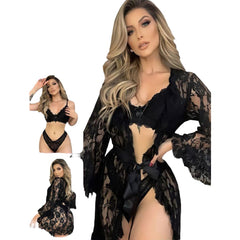 3 PC'S LACE BABY DOLL - PYJAMODA