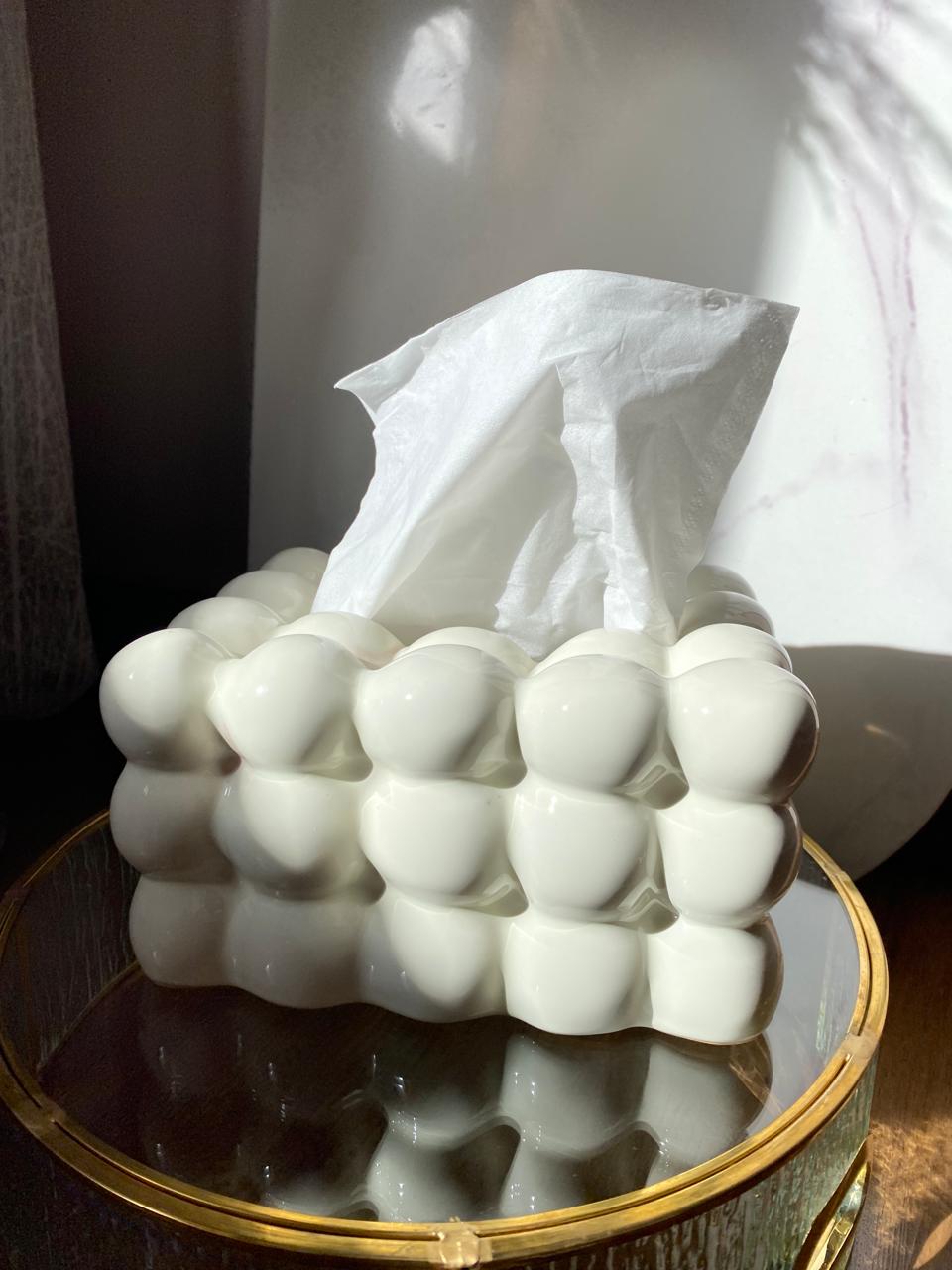 Modern Ceramic Tissue Box Holder - PYJAMODA