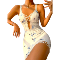FLORAL PRINT LACE
