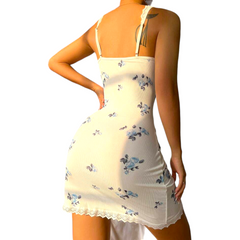 FLORAL PRINT LACE