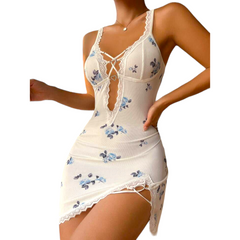 FLORAL PRINT LACE