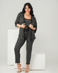 POLKA DOTS DUNTEL PAJAMA