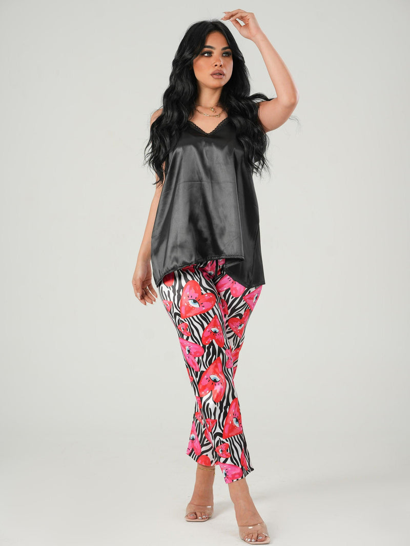 ZEBRA SATIN PAJAMA - PYJAMODA