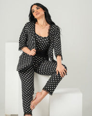 POLKA DOTS DUNTEL PAJAMA