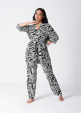 BLACK ZEBRA 2Pcs VICSCOSE SET