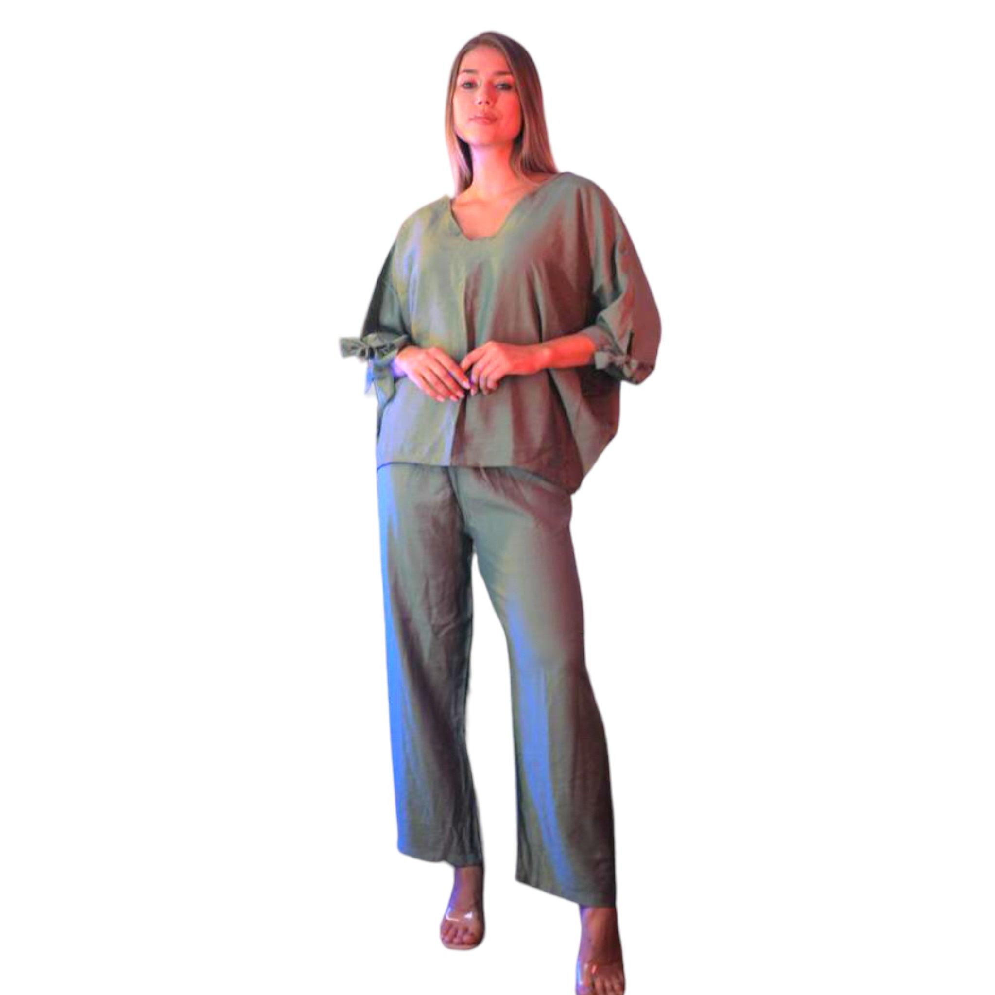 Ketan Green Set - PYJAMODA