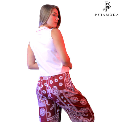 Crop-Top Viscous Pajama - PYJAMODA