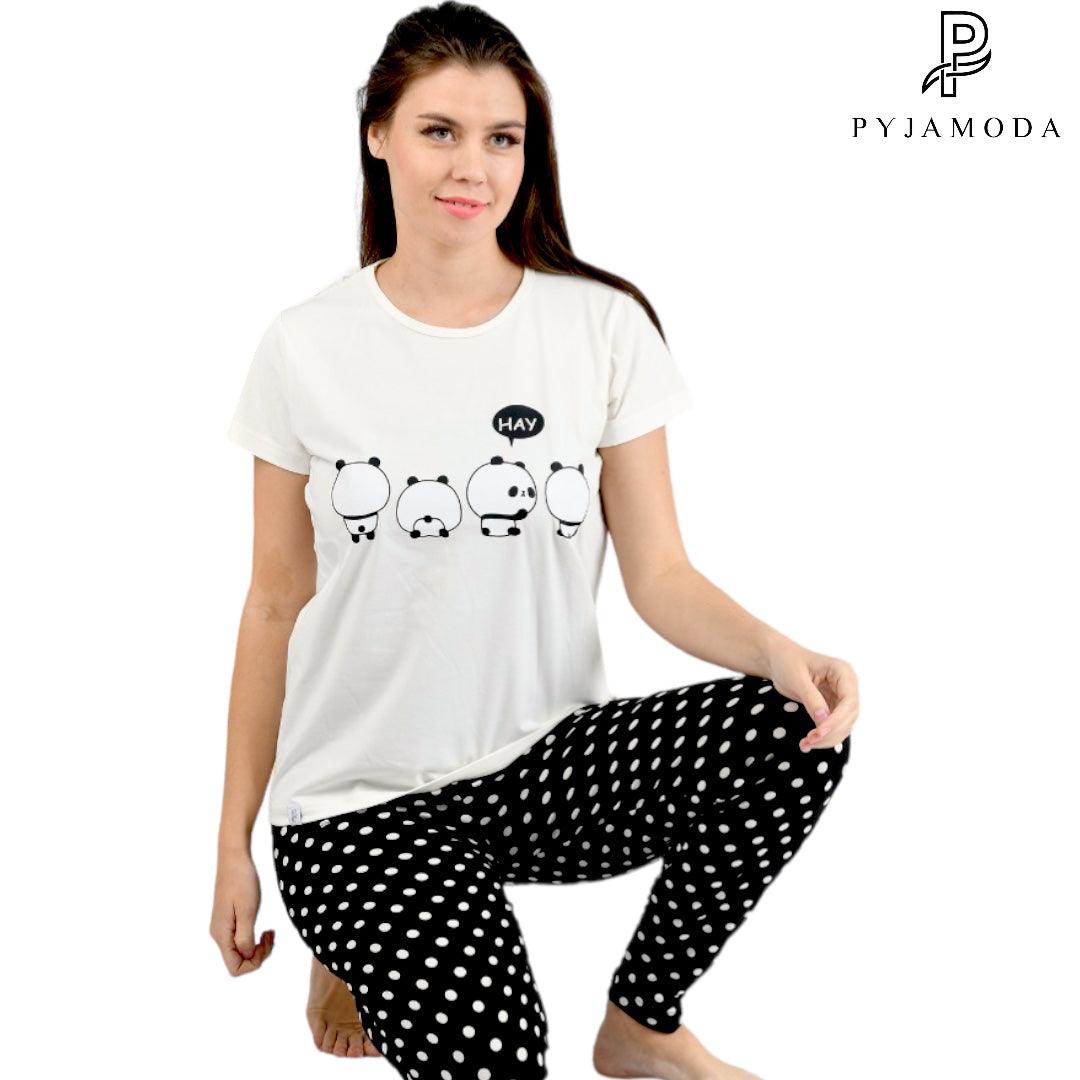 Panda Dots Pajama - PYJAMODA